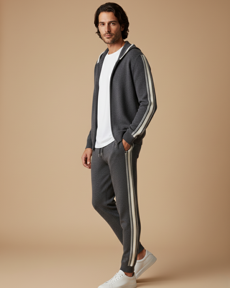 100% CASHMERE DAMIEN TRACKSUIT 2