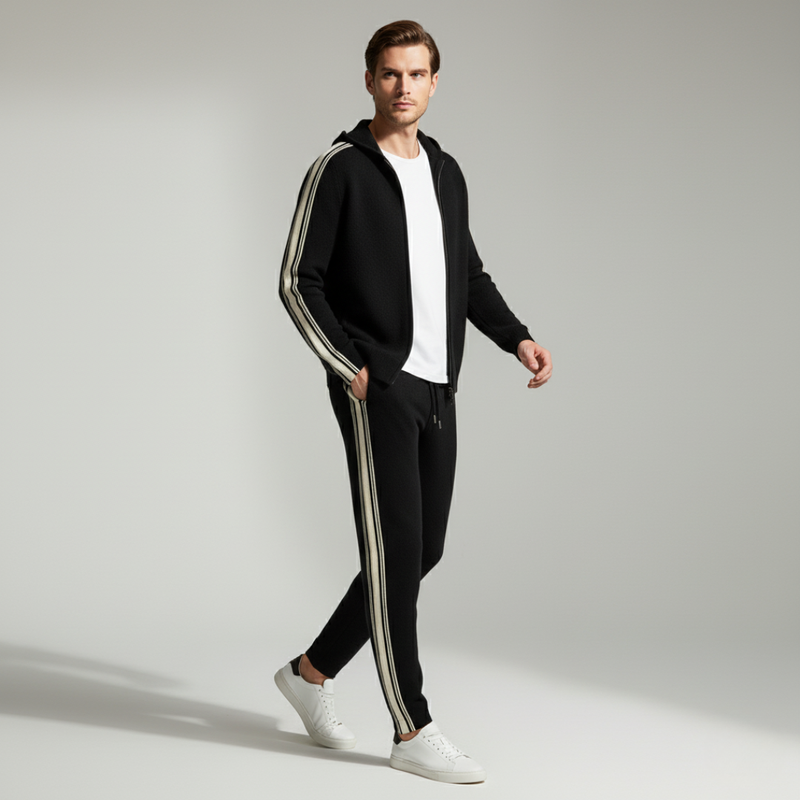 100% CASHMERE DAMIEN TRACKSUIT 2